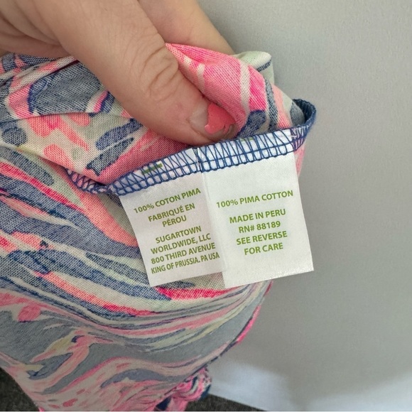 Lilly Pulitzer Banyan Dress Sunken Treasure Size  XS‎ - Picture 7 of 7